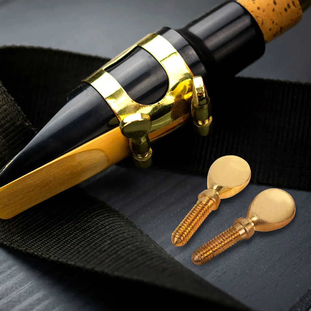 

4Pcs Smooth Finish Saxophone Repair Parts Accessories for Professional Musicians Students Easy Install Sax Neck Screw