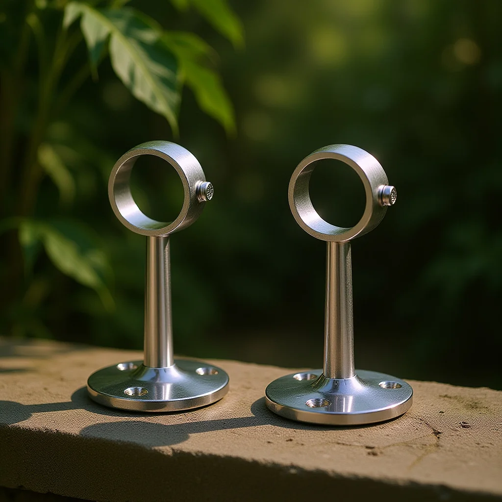 

Кронштейны для штанги гардеробной, 2 шт., из цинкового сплава, усиленные, для крепления на стену, подходят для трубок 22 мм, для вешалок и полотенец