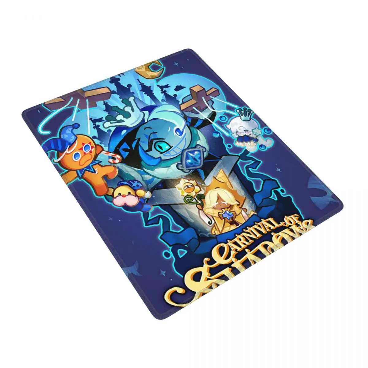 

Коврик для мыши Shadow Milk Cookie Run Kingdom, коврик для геймеров, для ПК и ноутбуков, коврик для клавиатуры, компьютерный игровой коврик для стола, 7x9 дюймов, 22x18 см