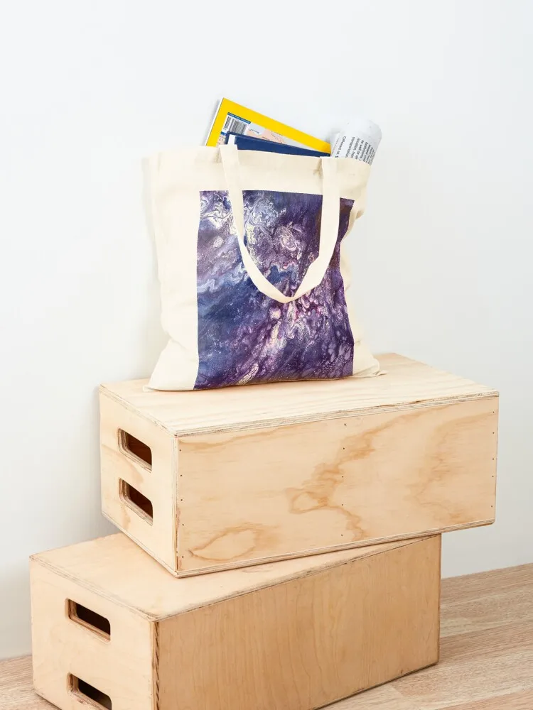 Purple Escape Tote Bag Handbags bag for beach tote bag men's Customizable tote