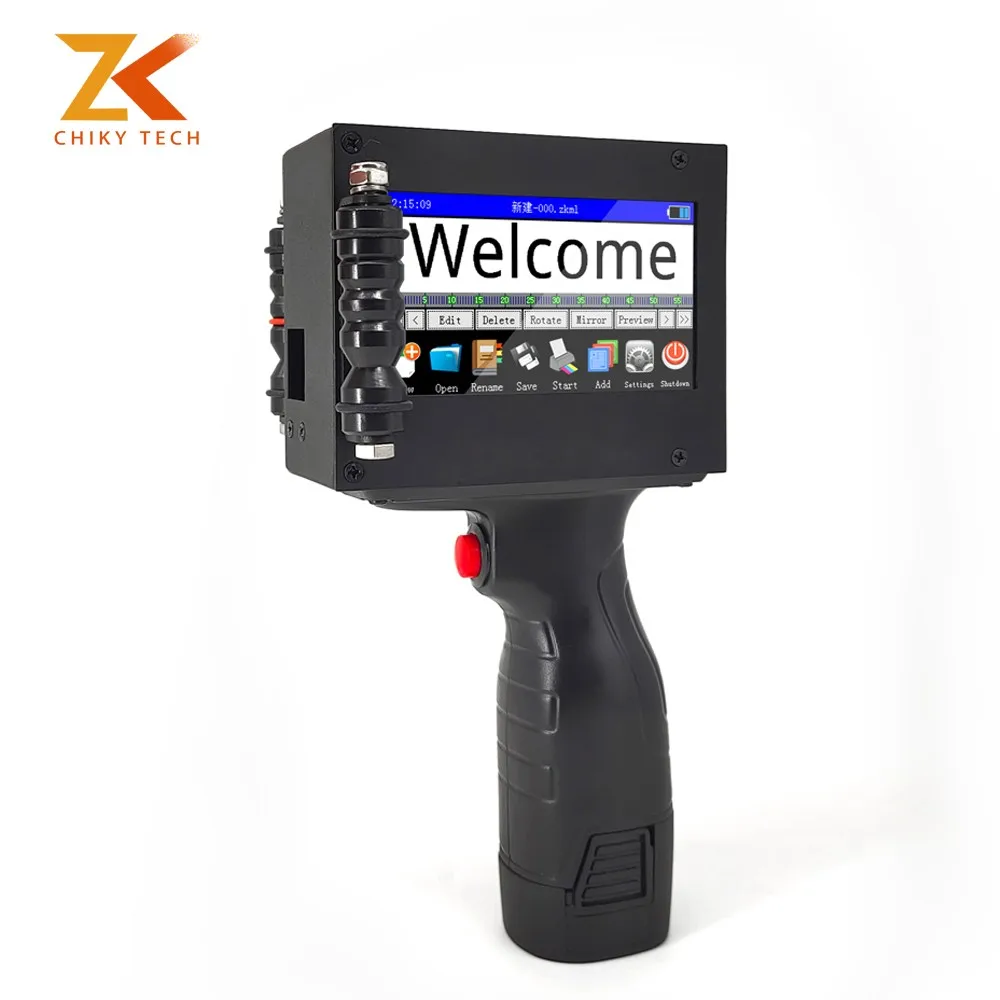 Easy To Oprate For Label Printer Barcode Machine For Home Use Handheld Inkjet Printer Gun Mini Portable Thermal Printer