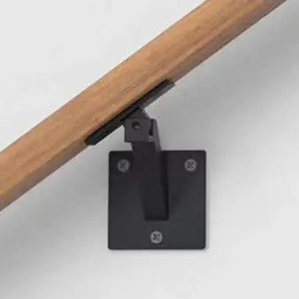 

Heavy Duty Iron Handrail Brackets For Stairs Adjustable Angle Wall Mounted Bracket Kit For Indoor Outdoor Use Hardware Holder