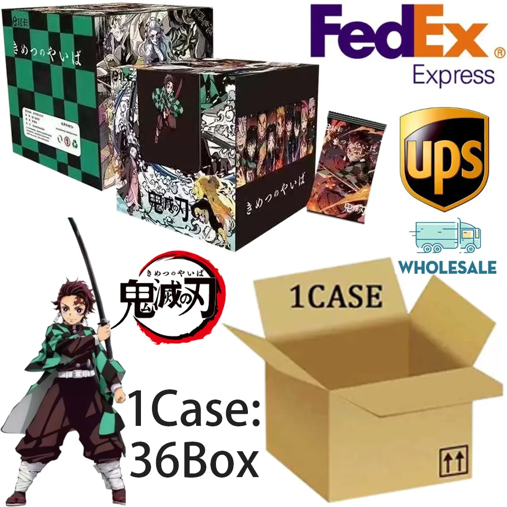 Wholesale Discount Case Beika Demon Slayer Collection Cards Anime Figure Rare Collectible Card Jigsaw Card Kids Gift Toy