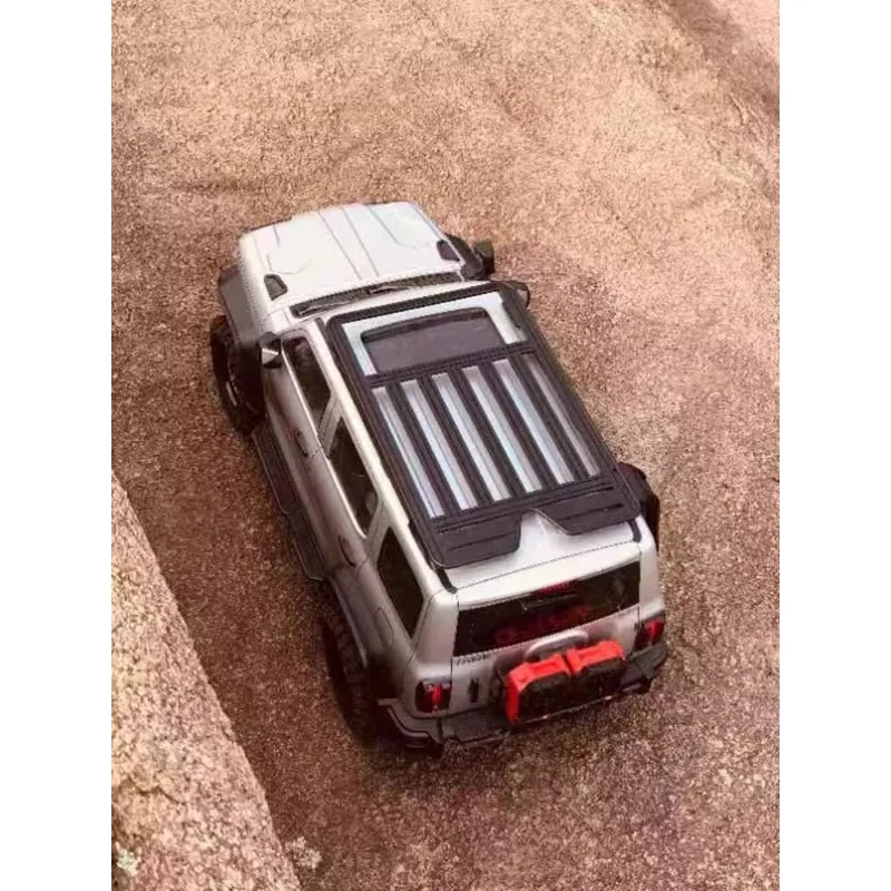 KM 트랙션 취미 1/8 Tank300 크롤러 트럭 시뮬레이션 수하물 랙 사다리 키트 Rc 자동차 옵션 업그레이드 부품 액세서리