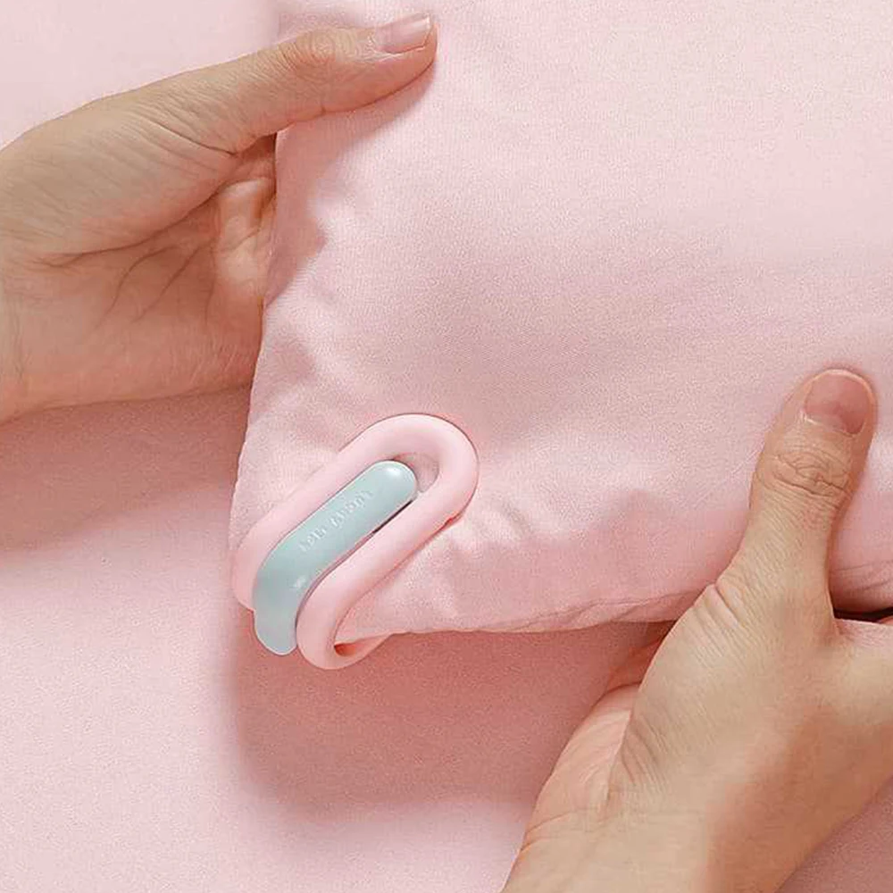 6 szt. Tęczowych Klipsów do Prześcieradeł - Bezpieczne Klipsy do Kołdry Bez Igły, Niewidoczne Uchwyty do Materaca do Poszwy na Kołdrę i Kocyka, Mocny Chwyt ​