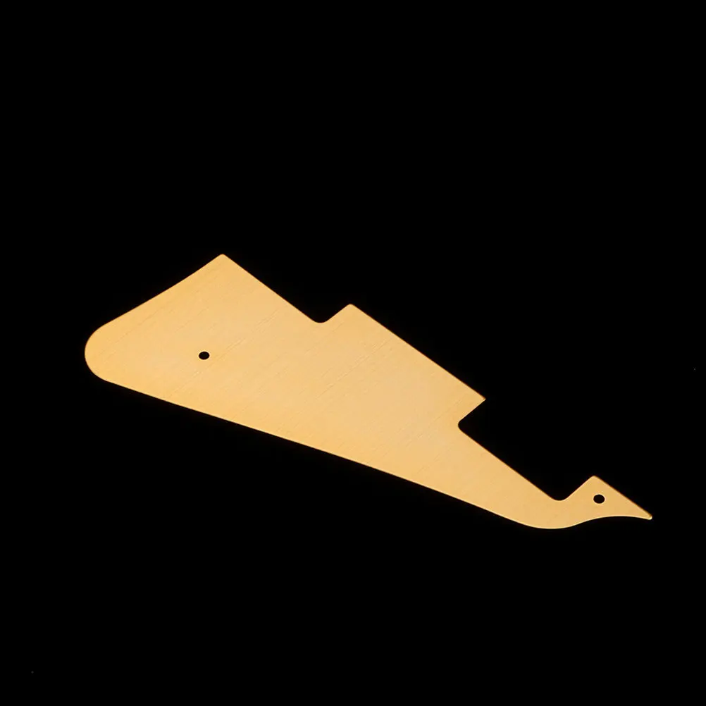 

Acoustic Guitar Metal Pickguard Durable Scratch Resistant Modern Design Easy Install Protector Guitar Pickguard