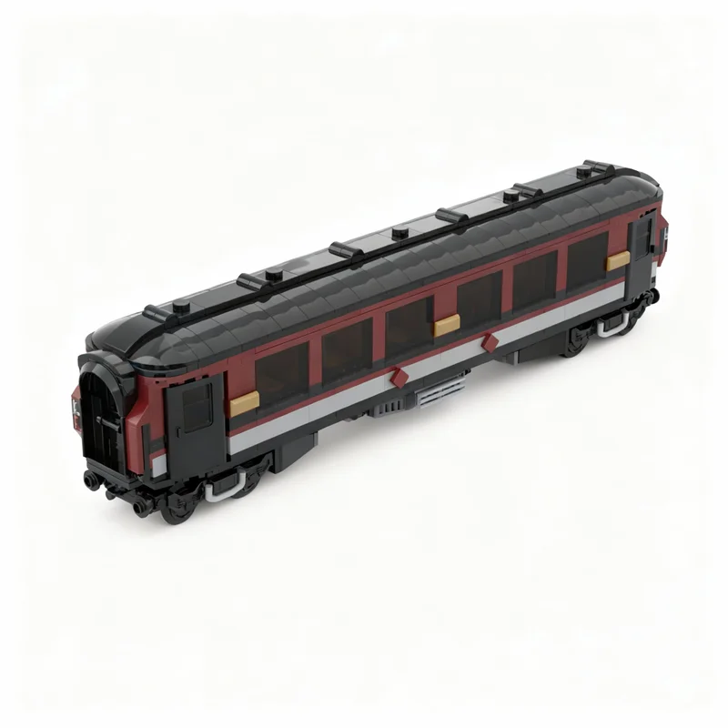 

892pcs MOC 1st Class Passenger Car Compartments Train Supplemental Model Building Blocks Christmas Gifts Construction Toys Brick