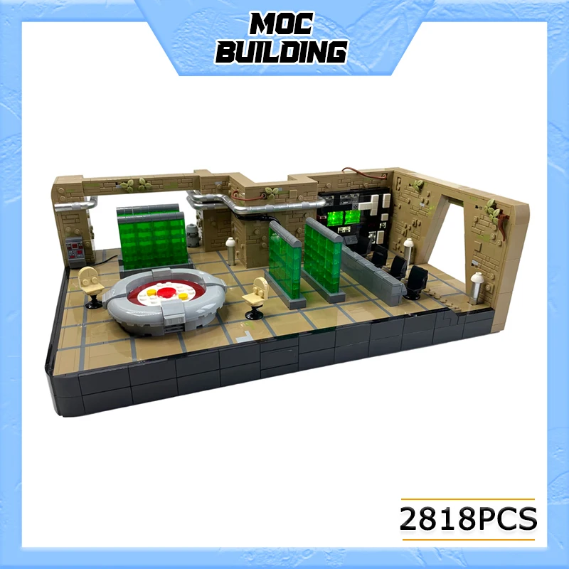 

MOC Building Block Collector Wars Scene Of Film Rebel Base Strategy Center Model Technology Bricks DIY Assembled Toys Gifts