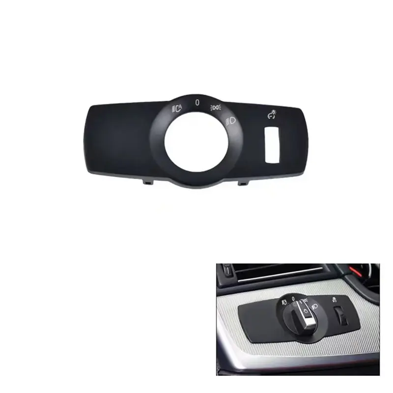 Headlight Switch Cover Trim Panel 61316803965 For BMW X3 F25 X4 F26 F10 F11 F18 F01 F02 F04 F07 09- 18 Without Fog Light