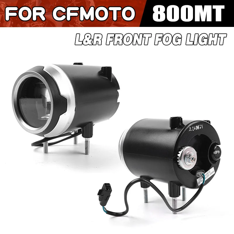 For CFMOTO 800MT Left and Right Front Fog Light Moto Accessories CF800MT CF800-5 800 MT Fog Lights Fog Lamp Motorcycle Parts