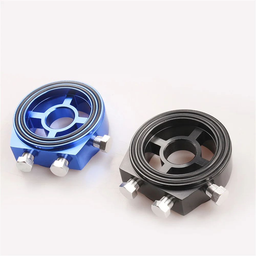 

Universal Oil Filter Temp Pressure Cooler Gauge Sandwich Plate Adapter Sensor for Car Truck Tuning Part