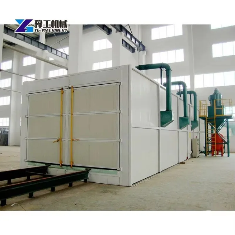 High Quality Sandblasting Room Sand Blasting Booth Blast Cabin with Automatic Recovery System