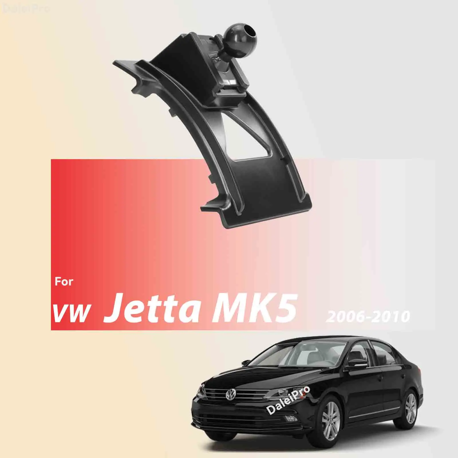 Entwickelt für Volkswagen VW Jetta MK5 2006-2010 Handyhalterung Auto Magnetische Halterung Smart Sensing Ein-Tasten-Freigabe Kabelloses Ladegerät – Detail 2