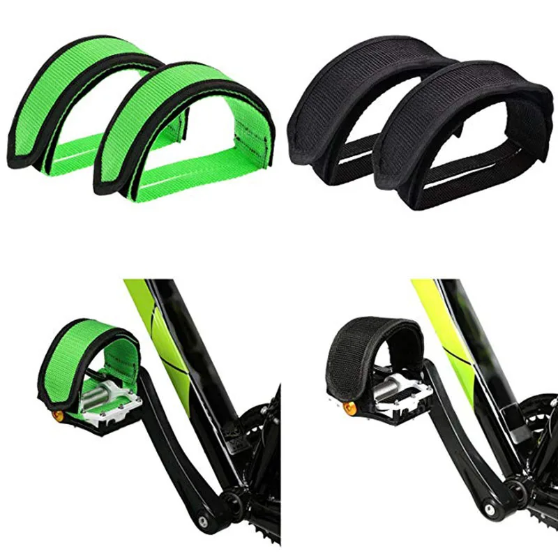 1pcs Nylon Bicycle Pedal Straps Toe Clip Strap Belt Adhesivel Bike Pedal Tape Fixed Gear Cycling Fixie Cover Bicycle accessories