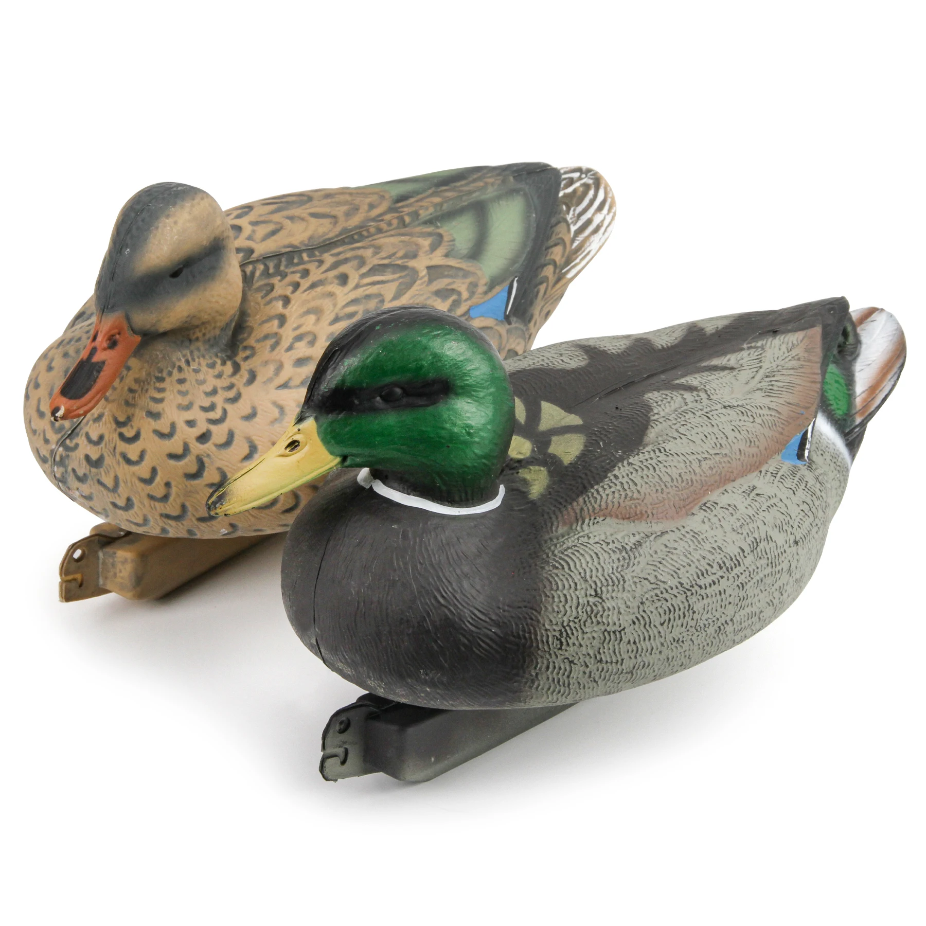 GUGULUZA 3D Duck Decoy Floating Lure with Keel for Outdoor Hunting Fishing Accessories Realistic Bird Float on The Water