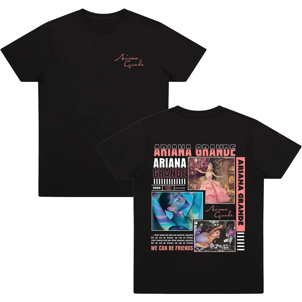 

Футболки с графическим принтом альбомов Арианы Гранде, летние футболки Glinda The Good Wicked, мужские и женские футболки в стиле Харадзюку, модная одежда, хлопковая мягкая футболка