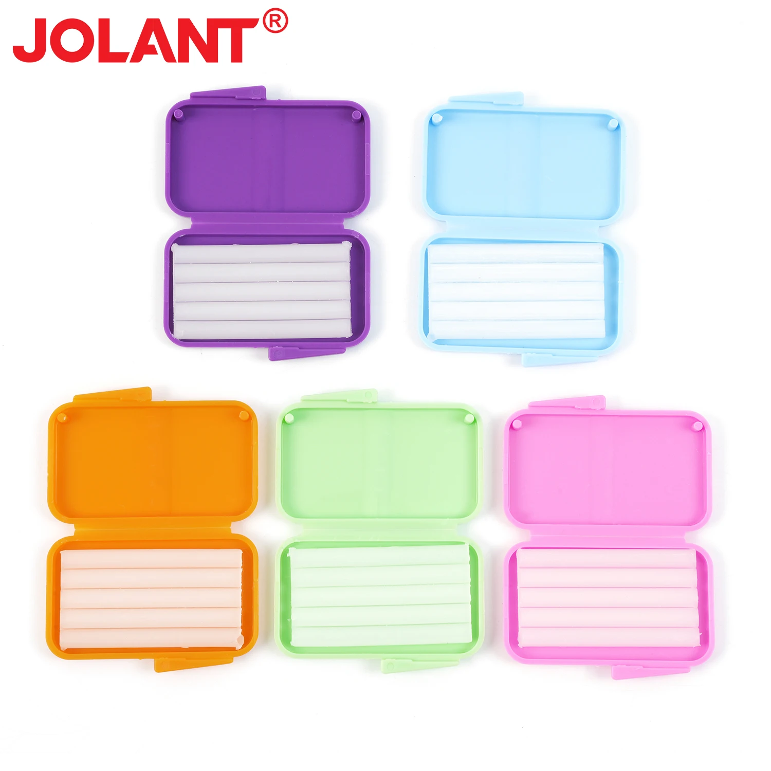 5 Boxes JOLANT Dental Orthodontic Relief Wax Sticks For Braces Bracket Gum Irritation Teeth Whitening Materials