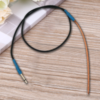 Folk Acoustic Guitar Pickup Stick with Plug Guitar Saddle Piezo Bridge Pickup Soft Strip Guitar Parts Accessories