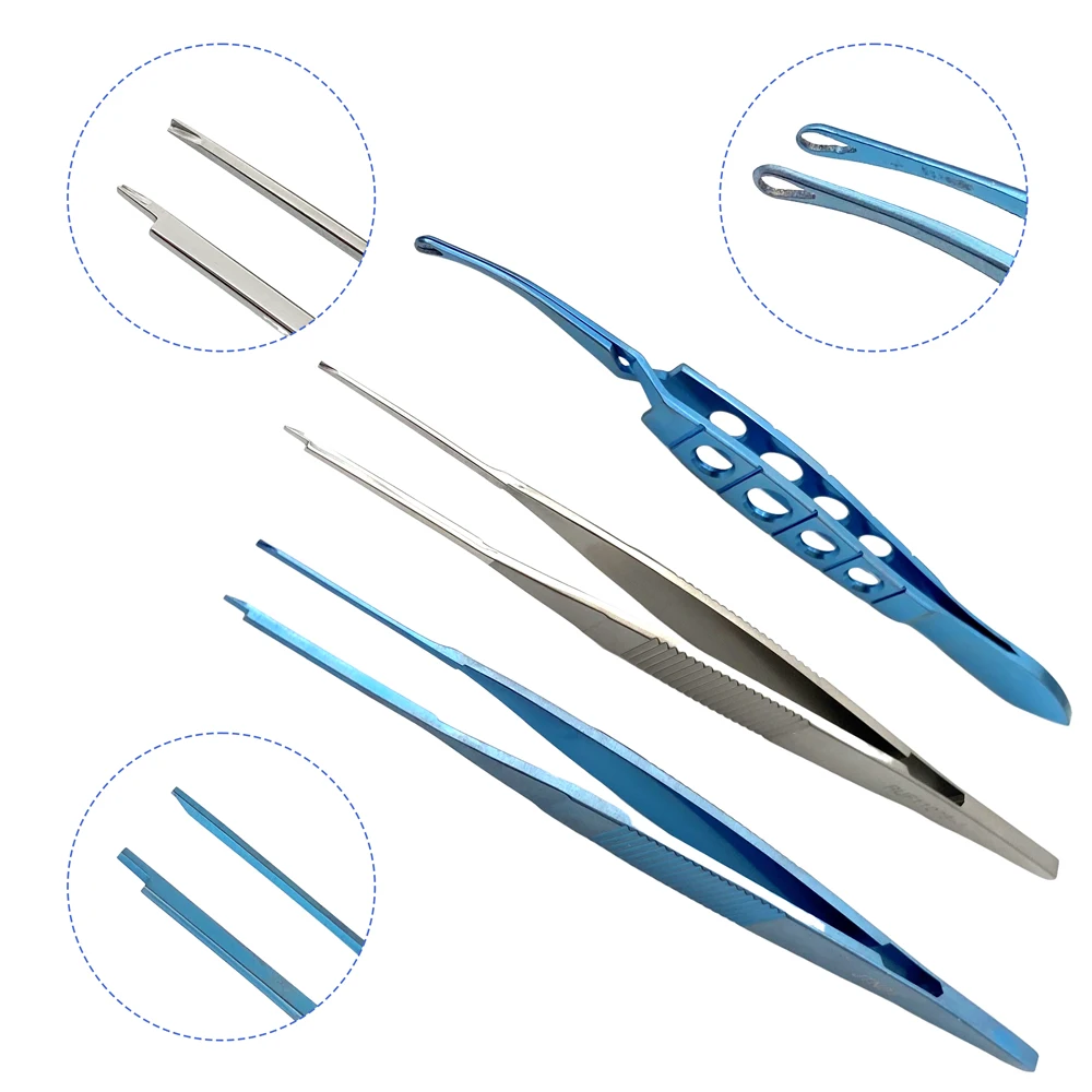 

Titanium Alloy Lens Implantation Forceps Tweezers IOL Loading Forceps Ophthalmic Instrument