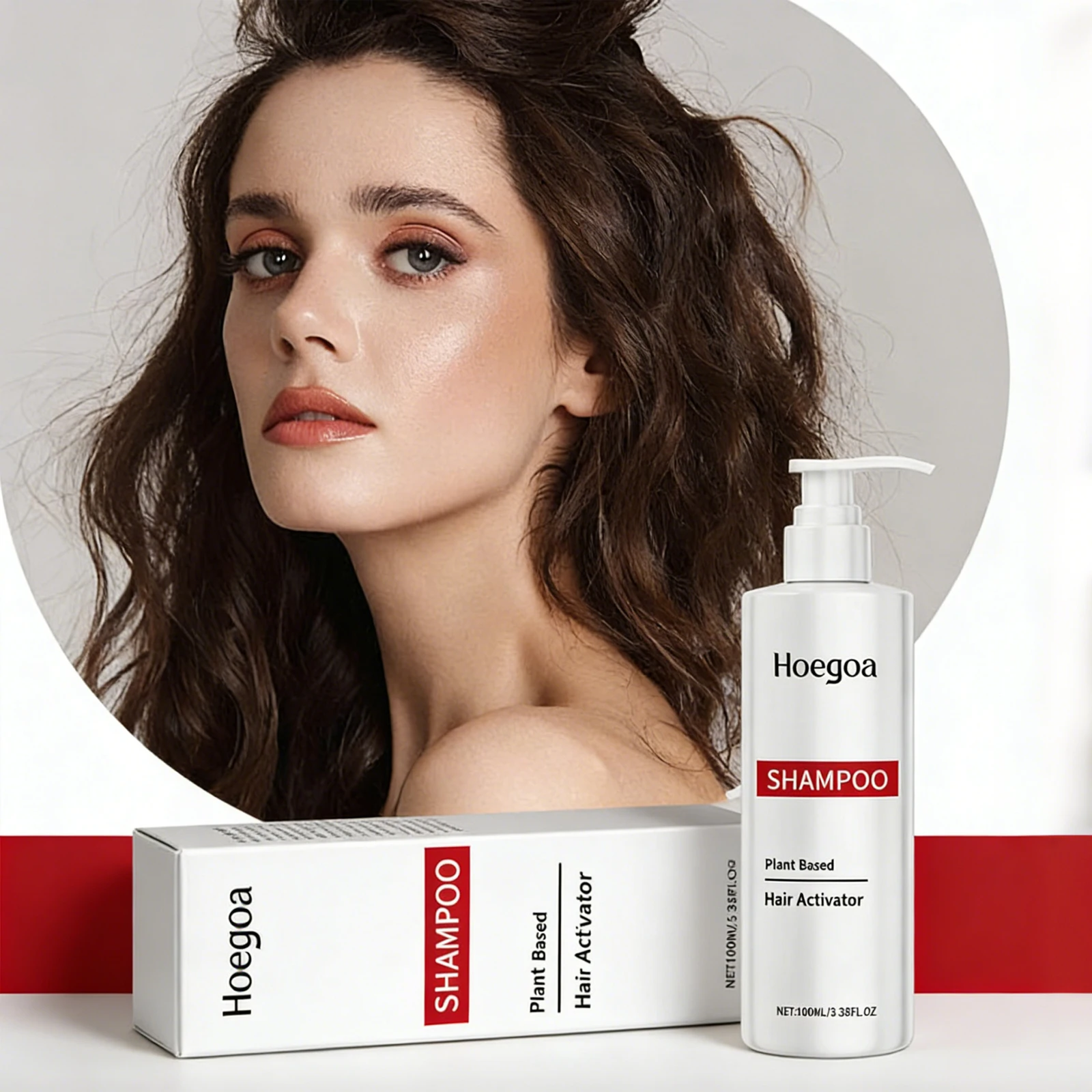 

Шампунь Hoegoa 100 мл для восстановления волос, ухода за кожей головы, увлажнения, уменьшения перхоти, контроля жирности, придания объема и освежения волос.