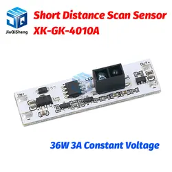 Short Distance Scan Sensor Sweep Hand Sensor Switch Module 36W 3A Constant Voltage for Auto Smart Home Compatible XK-GK-4010A