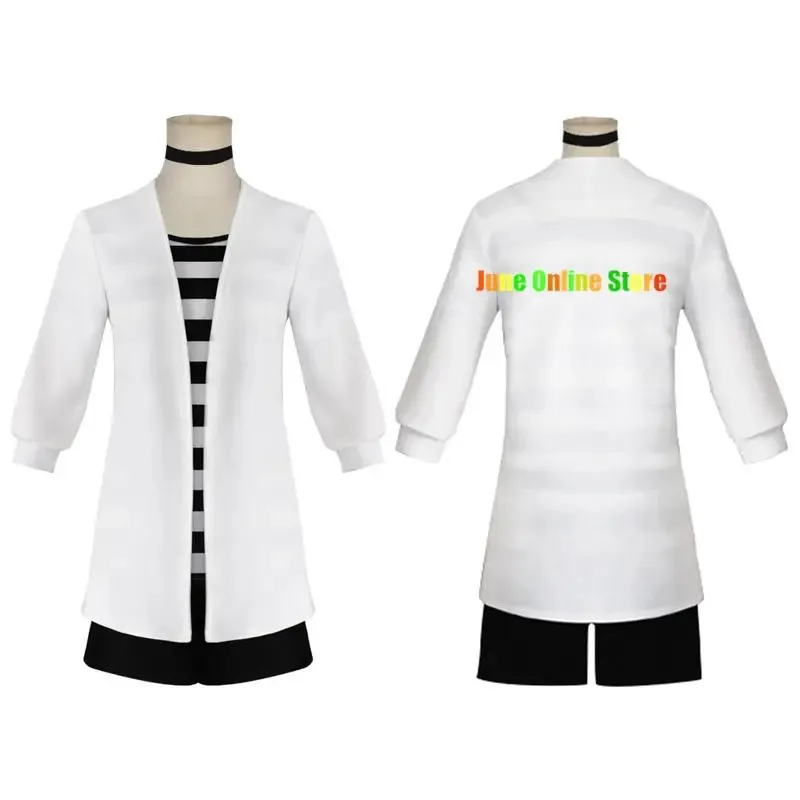 Disfraz de Cosplay de ángeles de la muerte, uniforme de Ray Rachel Gardner, peluca, disfraz de Halloween