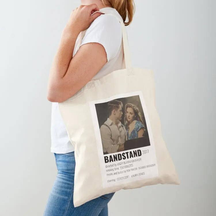 

Bandstand Musical Poster Tote Bag custom canvas bag cloth bag woman canvas tote handbag