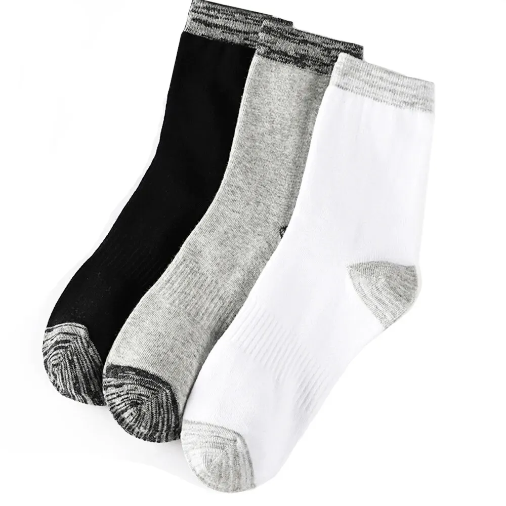 5Pairs Men Socks Spring Autumn Winter Hight Quality Casual Running Outdour Hiking Socks Male Long Socks Comfortable Size 38-45