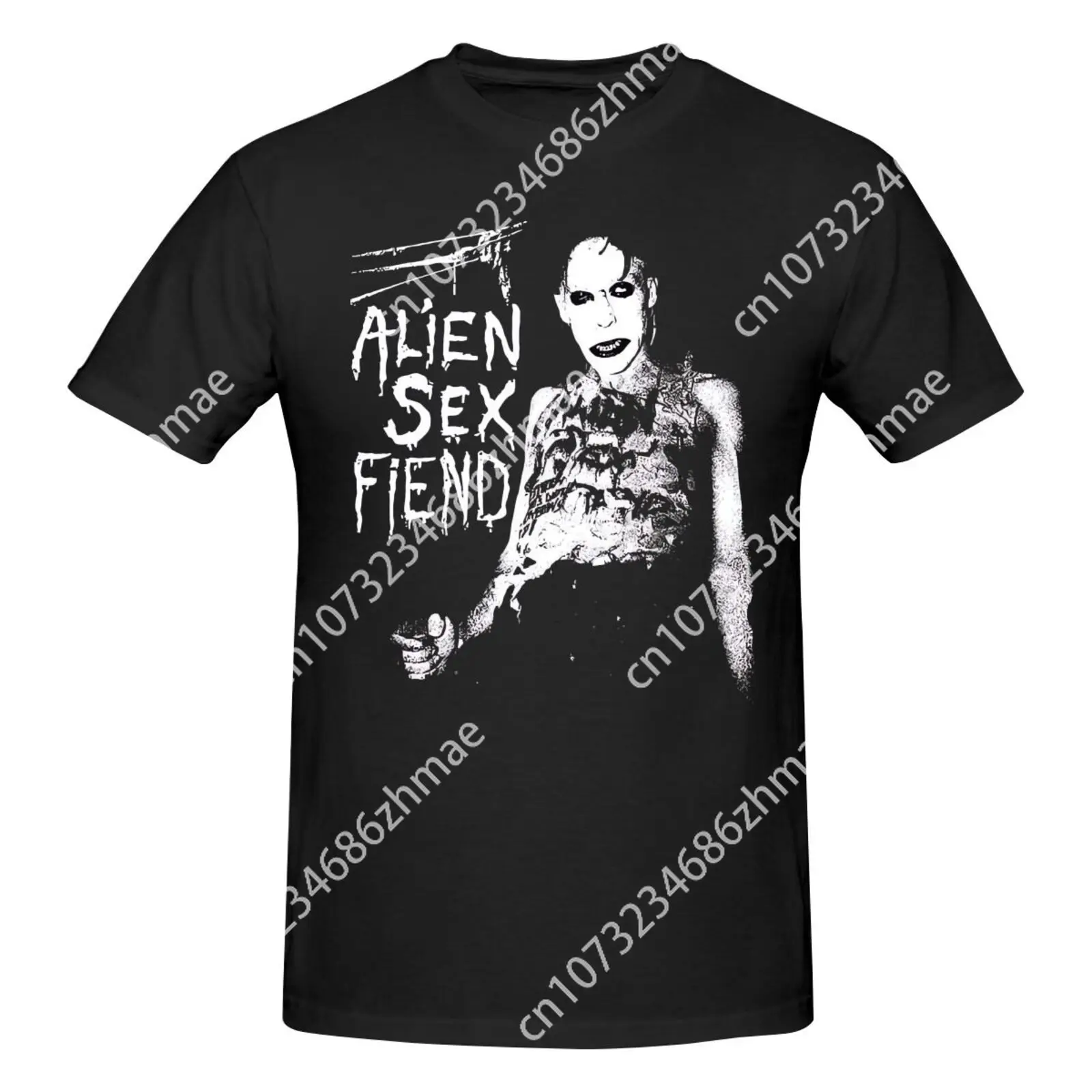 Alien Sex Fiend Nik Fiend Shirt Christian Death Virgin Prunes Siouxsie and The Banshees Bauhaus Clan of Xymox London After