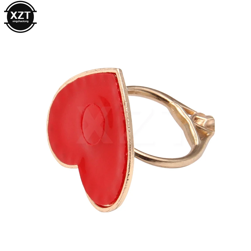 1Pc Smartphone Stand Holder Heart Metal Diamond For iPhone Huawei All Smart Phone Mount