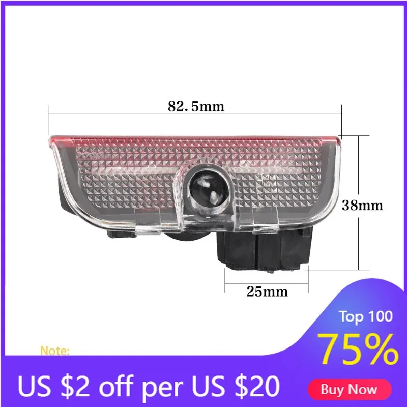 

VW GTI GOLF для VOLKSWAGEN VW 2026, новые эмблемы, светодиодный проектор двери автомобиля, призрачная тень, приветственный свет, аксессуары для VW Tiguan MK1 M