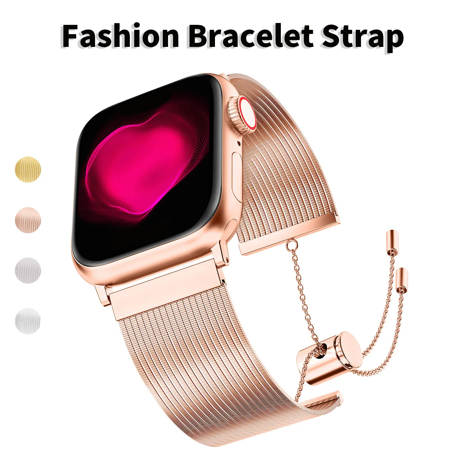 Tassel Bracelet Strap Suitable for Apple Watch 44mm Strap 49 45 46 38 42 40 41mm Women's Strap Suitable for IWatch Series 987654