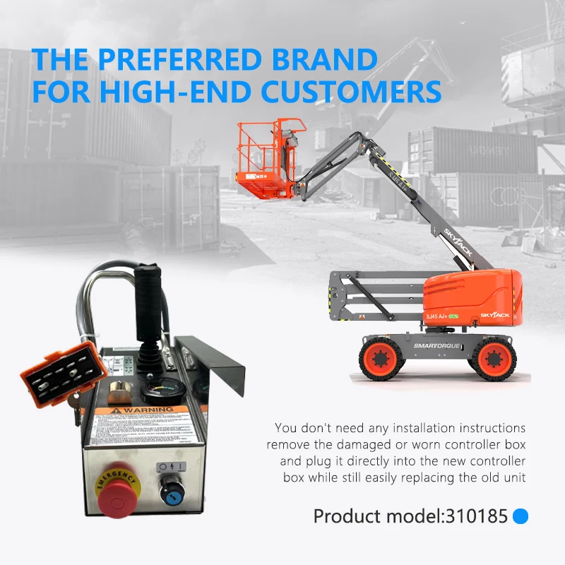 310185 129674 استبدال مجموعة صندوق التحكم لرافعة مقصية SkyJack SJIII3015 SJIII3215 SJIII3219 OE #   123994