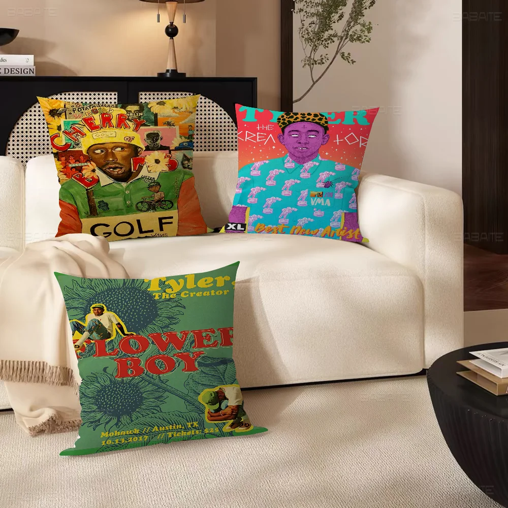 Rapper T-Tyler T-The C-Creator pillow cover sofa cushion cover home room decoration children gift