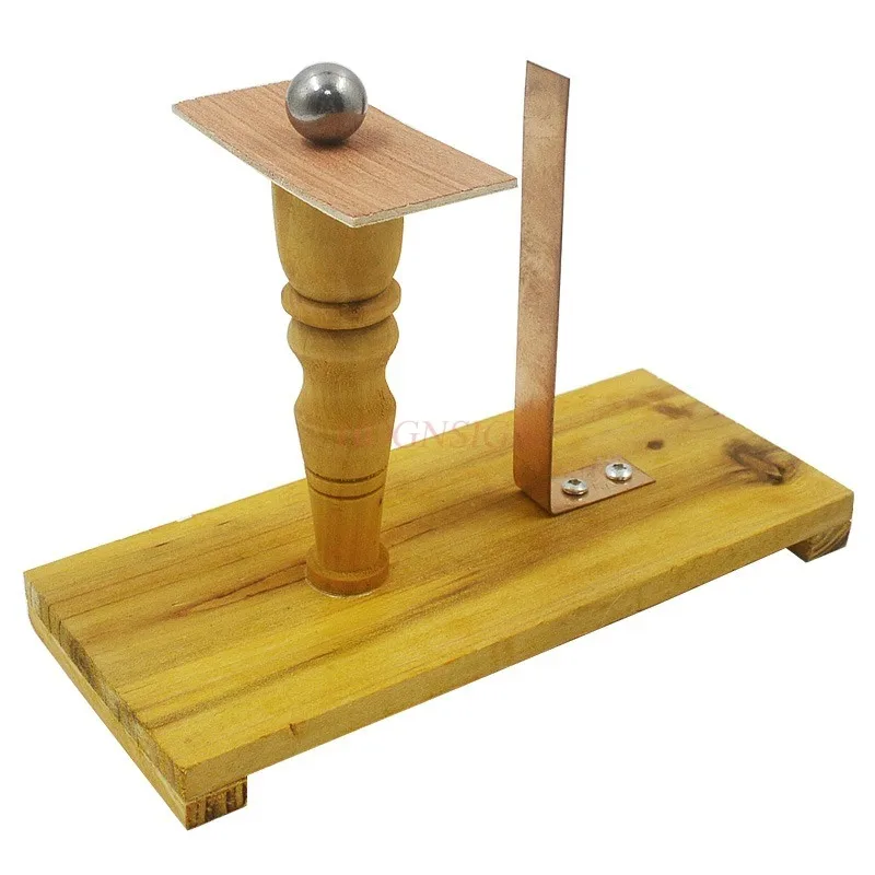 1set Wood Chips, Metal Balls, Teaching Inertial Demonstrator, Physical Mechanics Experimental Equipment,