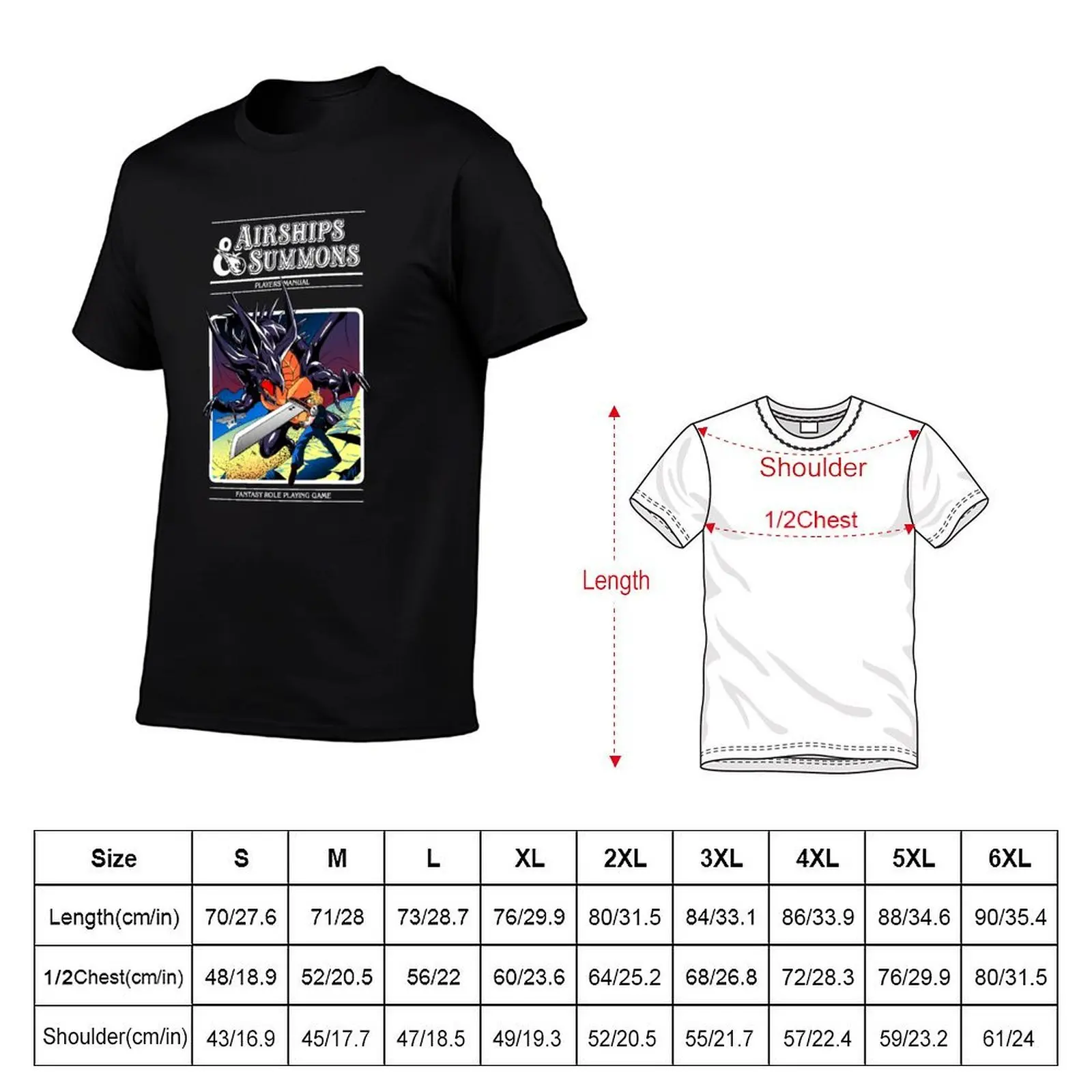 Airships & Summons T-Shirt shirts graphic tee blanks mens funny t shirts