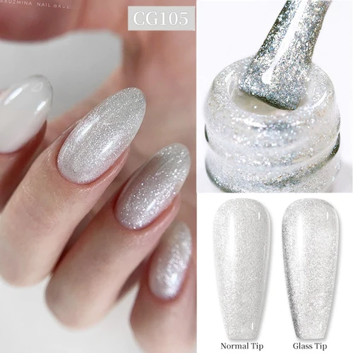 Imagen 2 del producto BORN PRETTY 10ml Auroras Glitter Gel Esmalte de uñas Rojo Invierno Lentejuelas Nail Art Barniz Semi Permanente Soak Off Gel UV para uñas