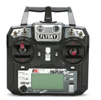 FLYSKY FS-i6X FS i6X 10CH 2.4GHz AFHDS 2A RC Transmitter With iA6B iA10B Receiver for RC FPV Racing Drone Retailbox