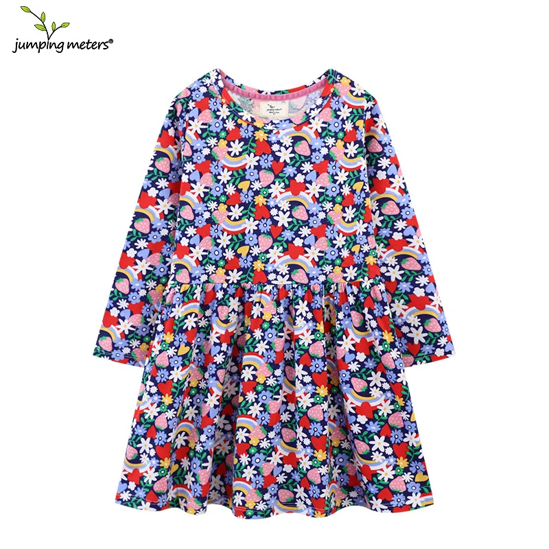 

New Girls' Knitted Dress for Young Girls, Long Sleeve Princess Dress for Children