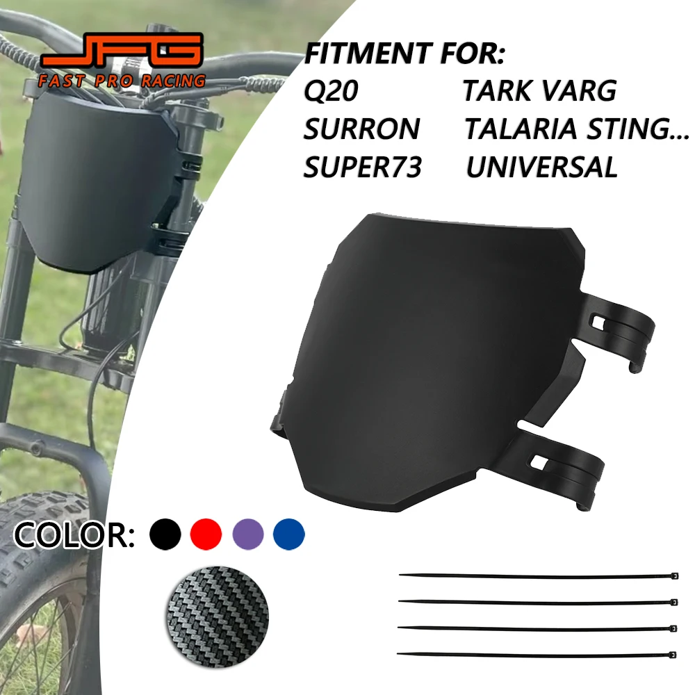 Motorcycle Accessories Front License Number Plate For Stark Varg Registration Plate For Ridstar Q20 Surron Talaria Sting E-Bike