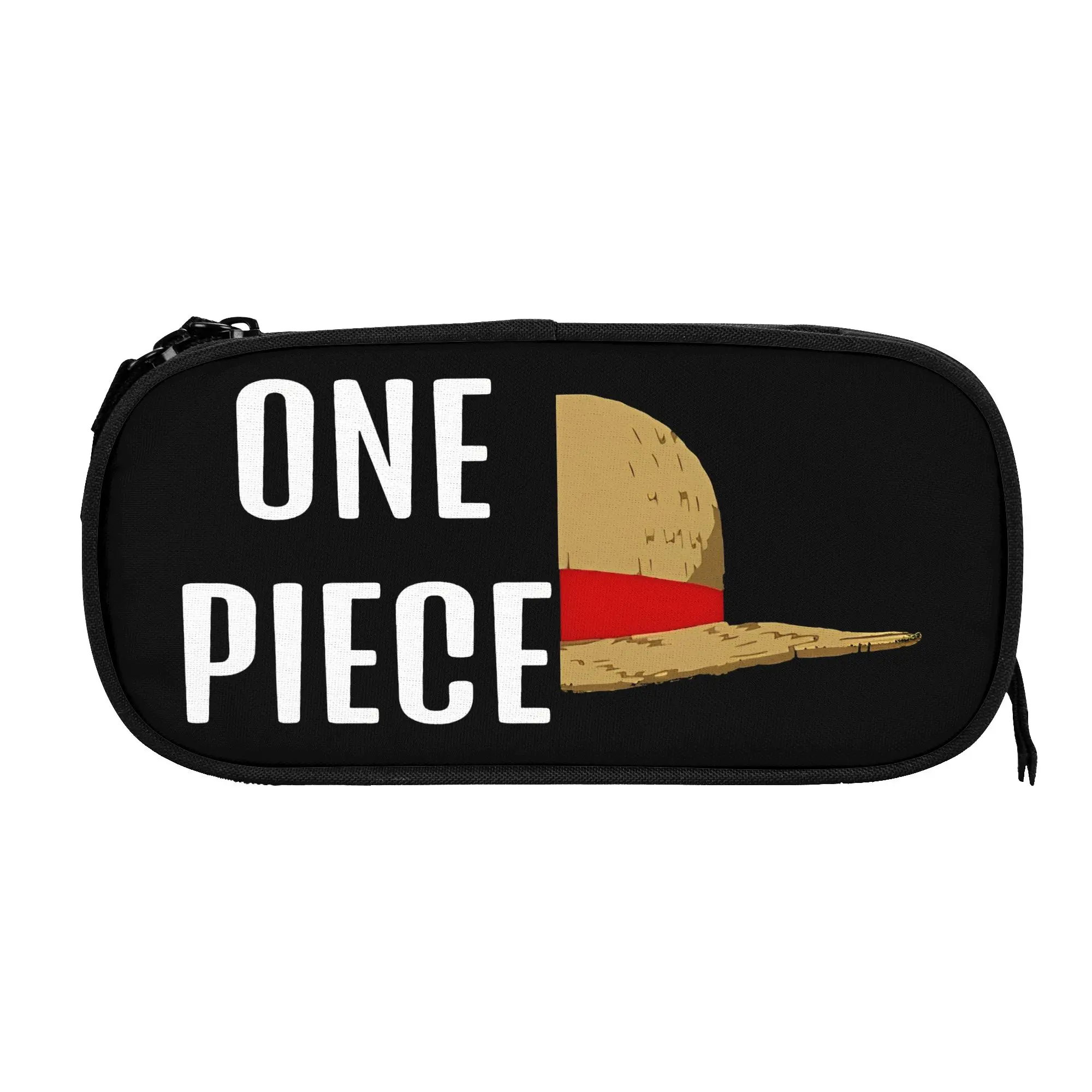 

o-one-piece-e onepiece luffys Pencil Case Double Layer Large Capacity Kids Pen Case Perfect Gifts