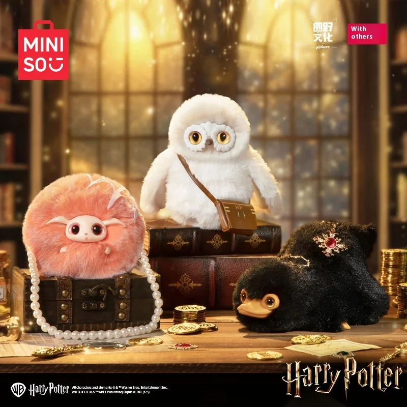 

New Harry Potter Blind Box Fantastic Beasts And Where To Find Them Toy Mystery Box Niffler Hedwig Puffskein Anime Figure Gift