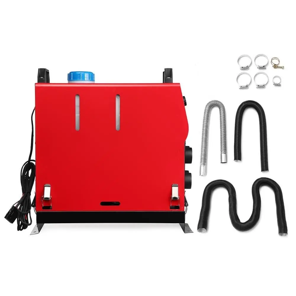 Complete accessoirekit Boot Auto Camper Vrachtwagen 5KW 8KW 12V Dieseluchtverwarmer Dieselverwarmer met LCD-scherm en 1 luchtuitlaat