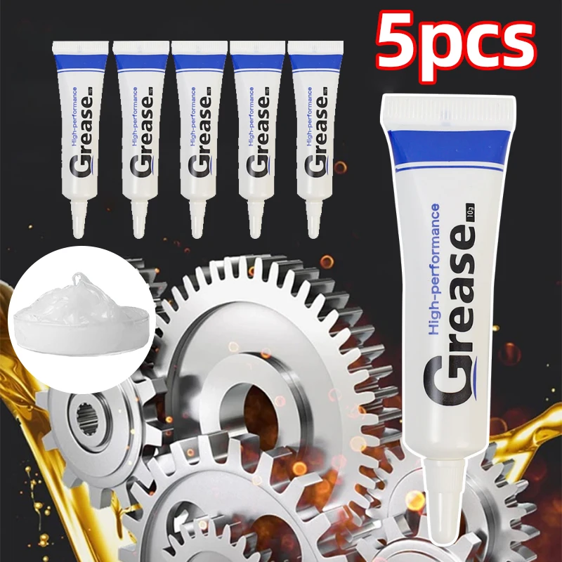 3/5Pcs Car Sealant Tyre Valve GreaseSilicone Lubricant Grease Waterproof Food Grade Lubricating Oil for O Rings Gear Tube Mount