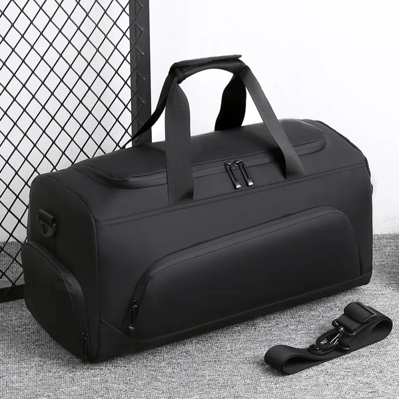 

Sports Gym Bag, Large Capacity Handbag,Portable Travel Duffel Bag, Multi-compartment with Shoes Storage,Perfect for Vacation,Gym