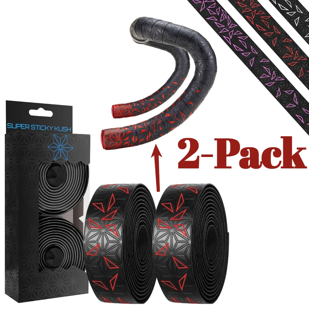 

2 упаковки, ударопрочная лента на руль шоссейного велосипеда, высокоэластичный ремень на руль велосипеда, нескользящий ремень на руль велосипеда