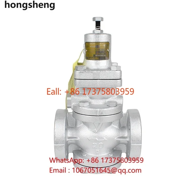 Original YOSHITAKE GP-1000 pilot Operated Steam Pressure Reducing Valve for Steam PRV JIS 10K FF Flanged in Stock Big Caliber