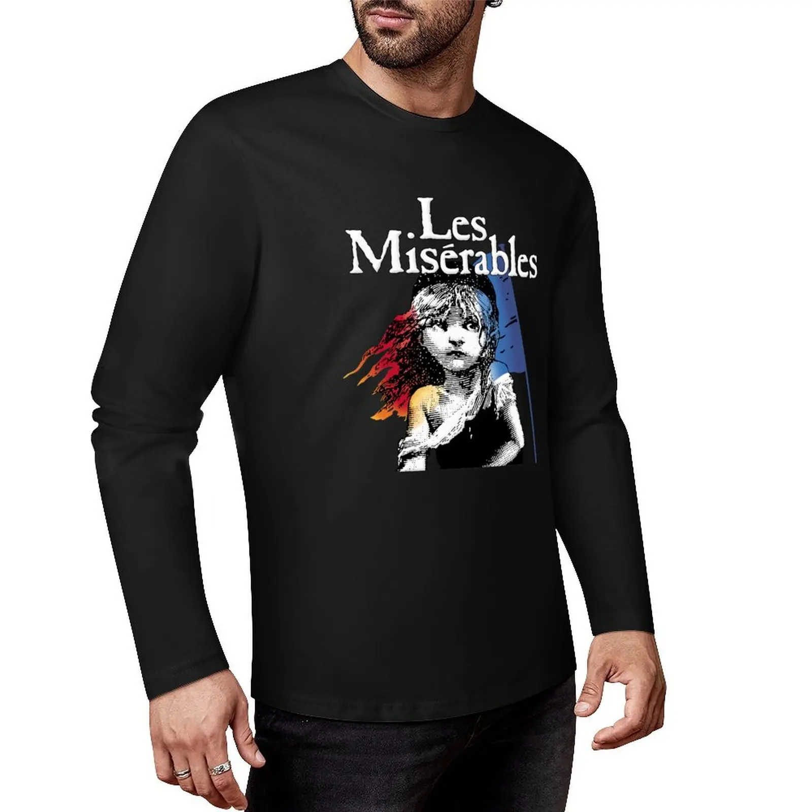 

Les Miserables - Les Misérables Long T-Shirt hippie clothes Oversized t-shirt slim fit t shirts for men