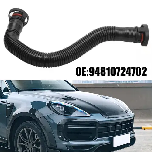 Imagen 1 del producto Manguera de ventilación del cárter de repuesto para Porsche Cayenne 2008 2010, pieza de instalación del compartimento del motor No 94810724702