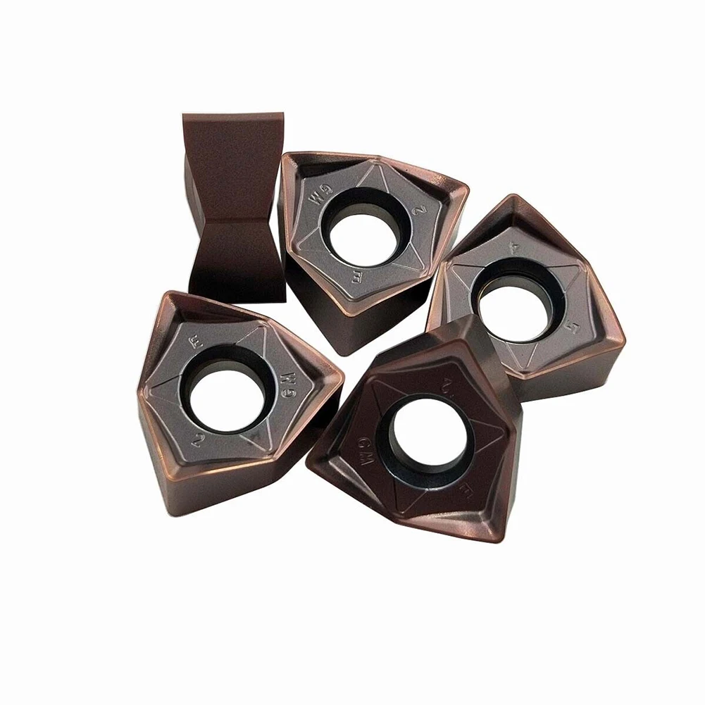 

WNMU080608EN-M CNC Carbide Inserts Industrial Machining Convenient Blade Replacement Finishing Process Semi-finishing